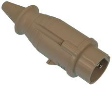 Kontaktstop CEE 2P/16A/42V-12h IP44 - wit